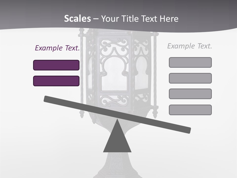 Middle Wishes Old PowerPoint Template
