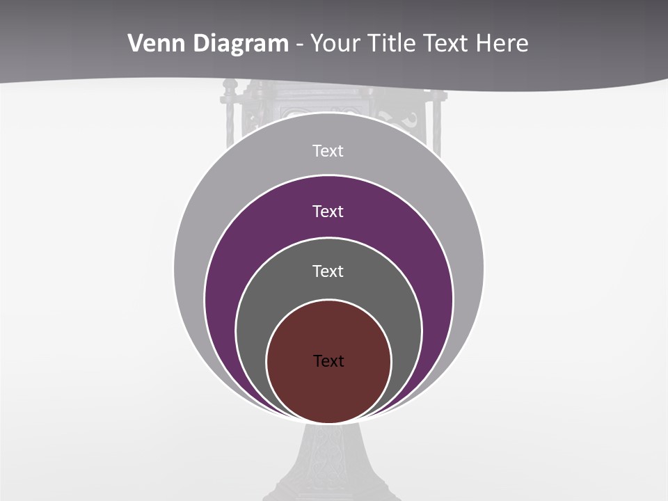 Middle Wishes Old PowerPoint Template
