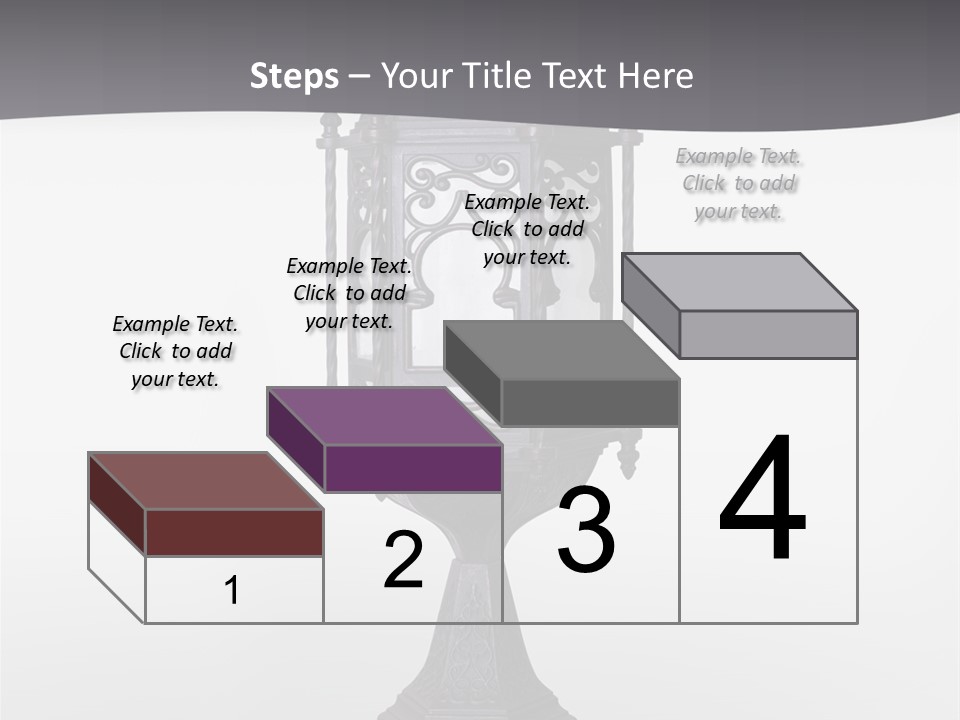 Middle Wishes Old PowerPoint Template