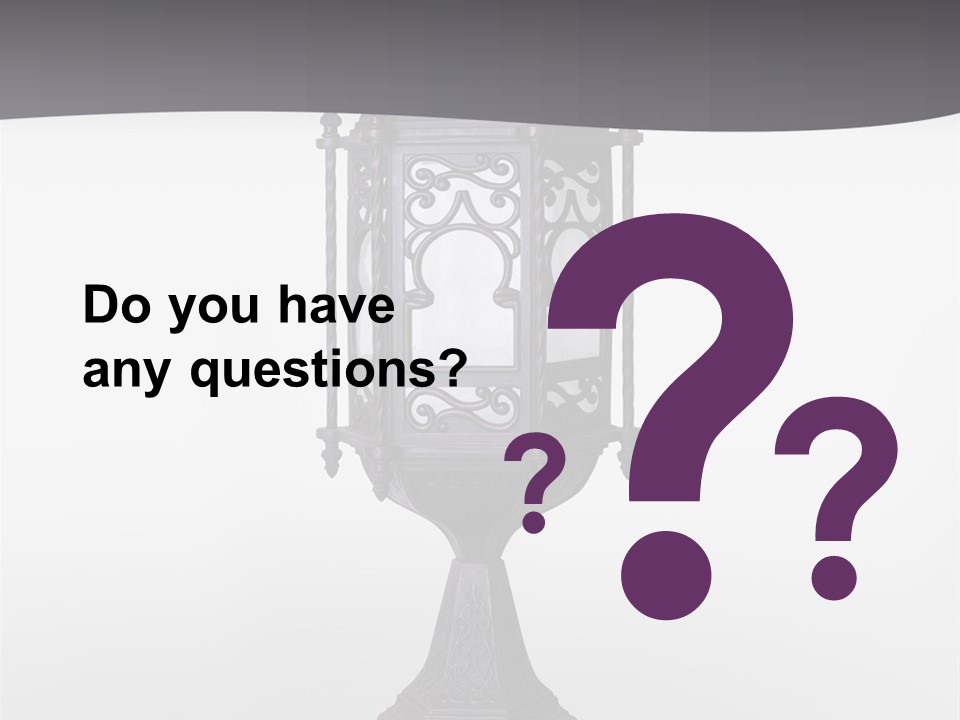 Middle Wishes Old PowerPoint Template