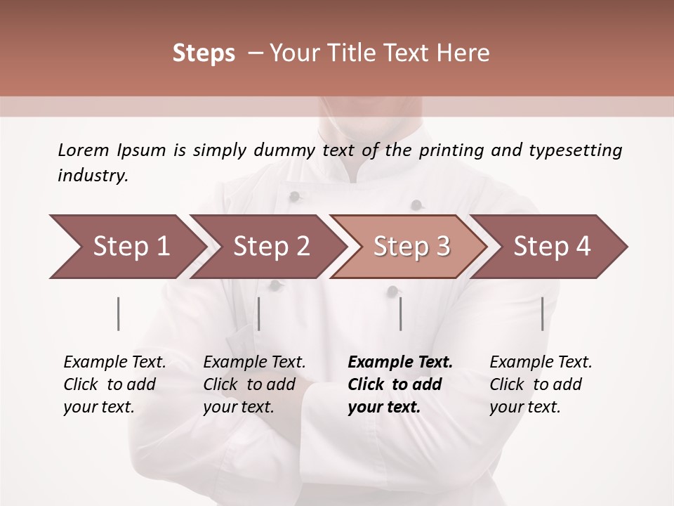 Profession Hat Cuisine PowerPoint Template
