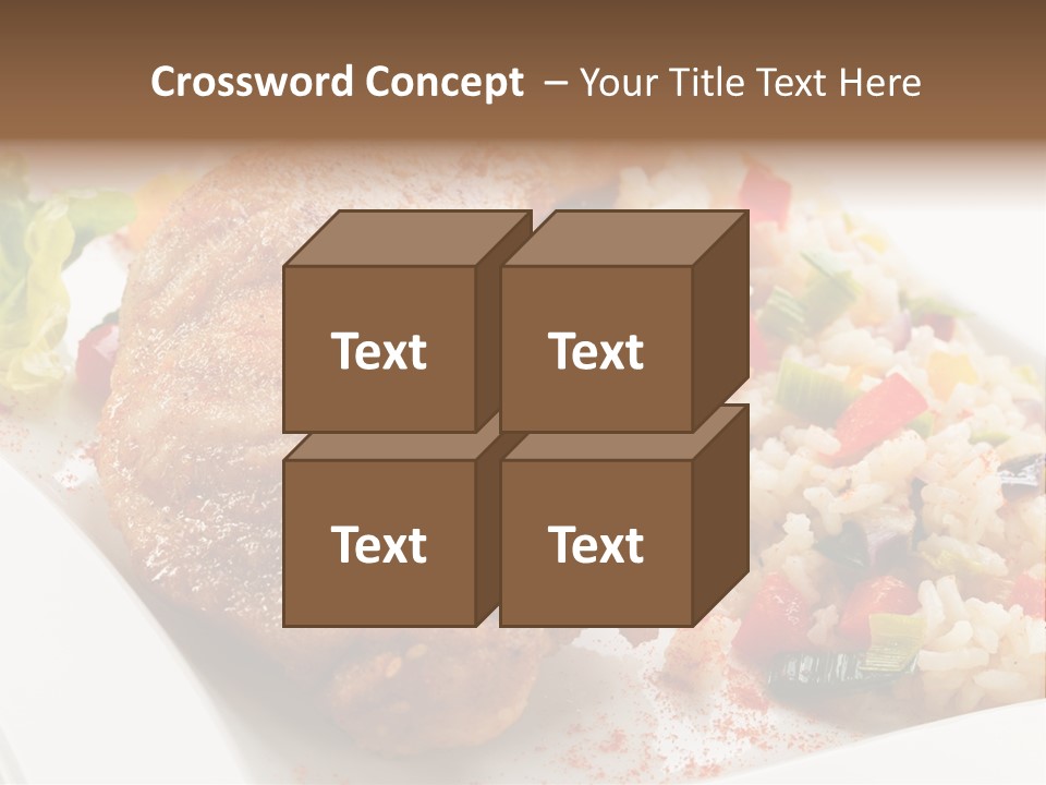 Nutrient Fast Drumstick PowerPoint Template