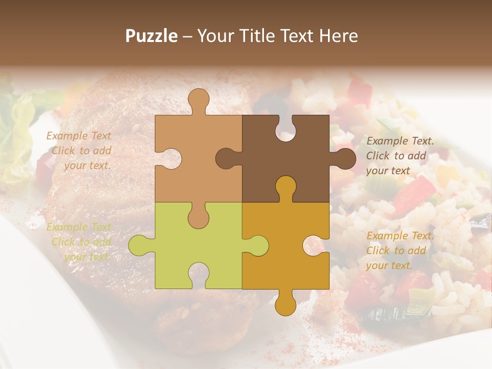 Nutrient Fast Drumstick PowerPoint Template