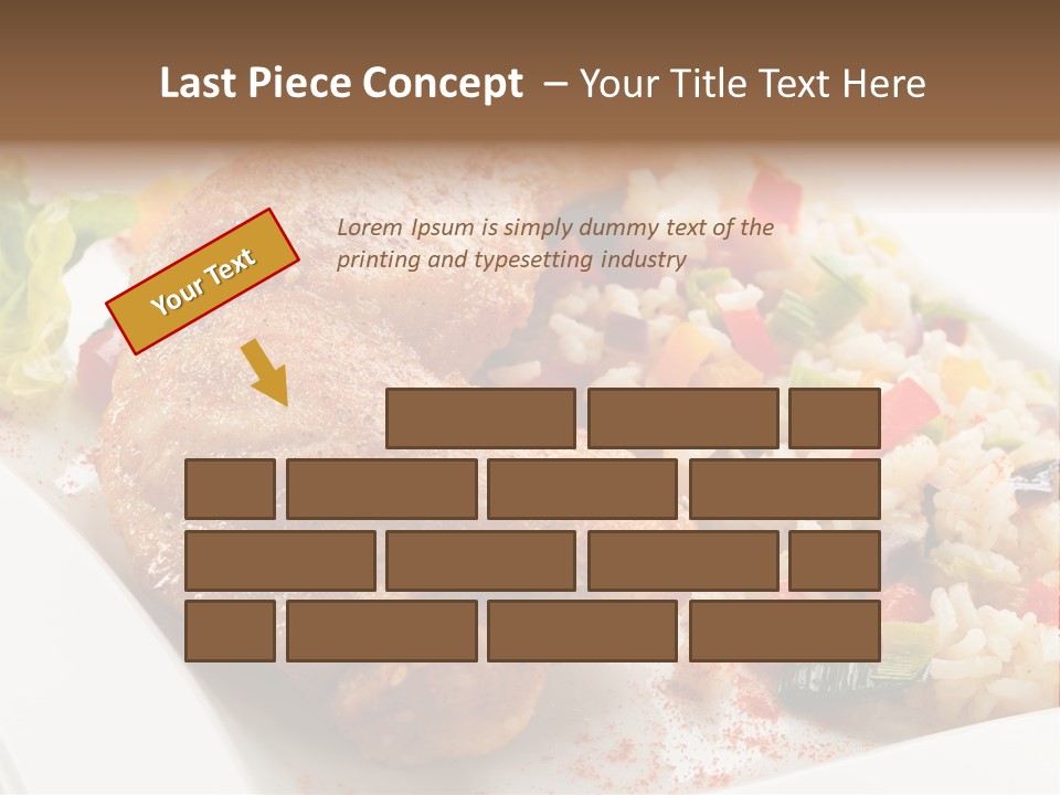 Nutrient Fast Drumstick PowerPoint Template