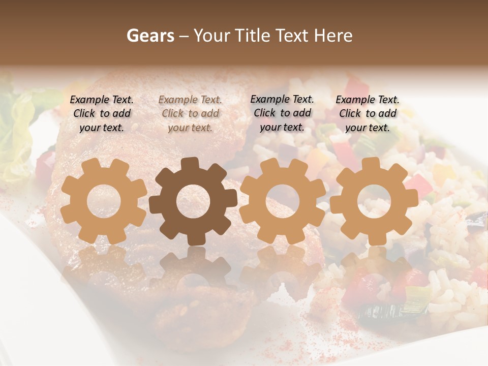 Nutrient Fast Drumstick PowerPoint Template