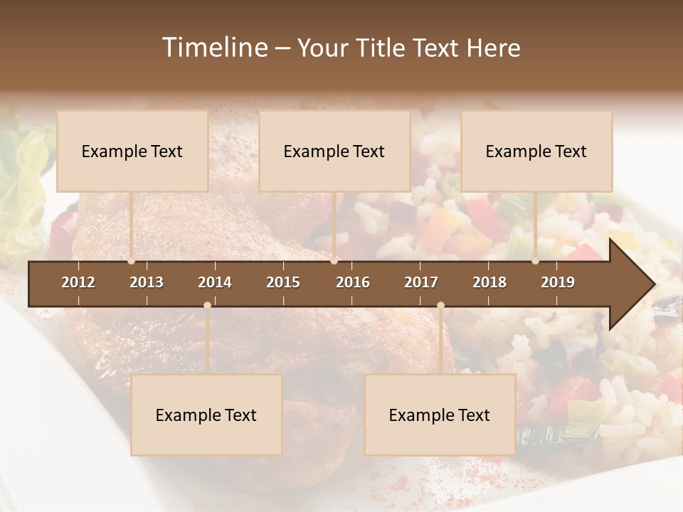 Nutrient Fast Drumstick PowerPoint Template