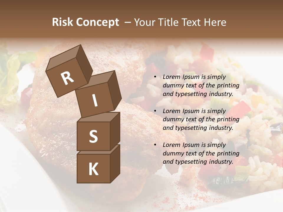 Nutrient Fast Drumstick PowerPoint Template