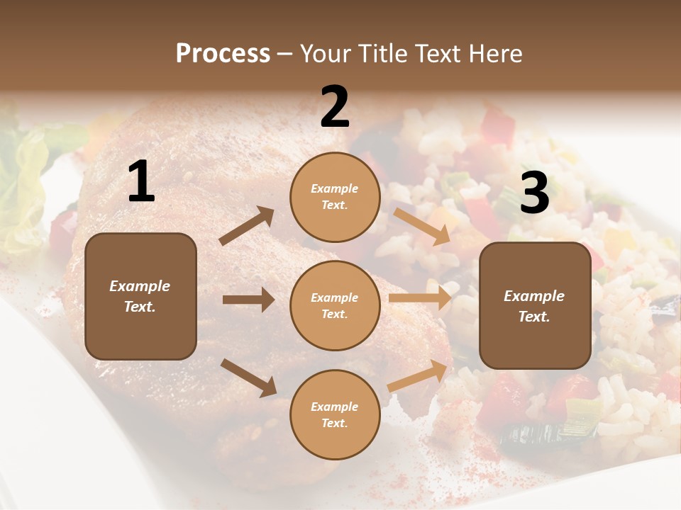 Nutrient Fast Drumstick PowerPoint Template