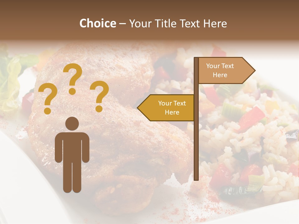 Nutrient Fast Drumstick PowerPoint Template