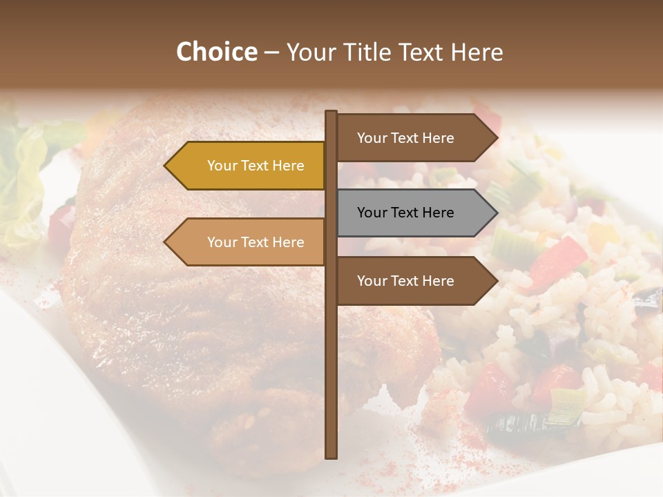 Nutrient Fast Drumstick PowerPoint Template