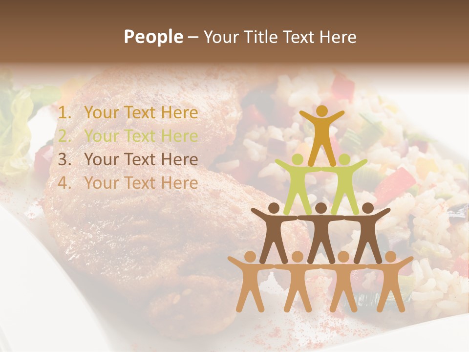 Nutrient Fast Drumstick PowerPoint Template