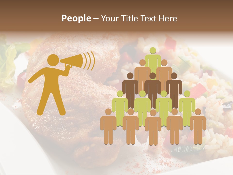 Nutrient Fast Drumstick PowerPoint Template