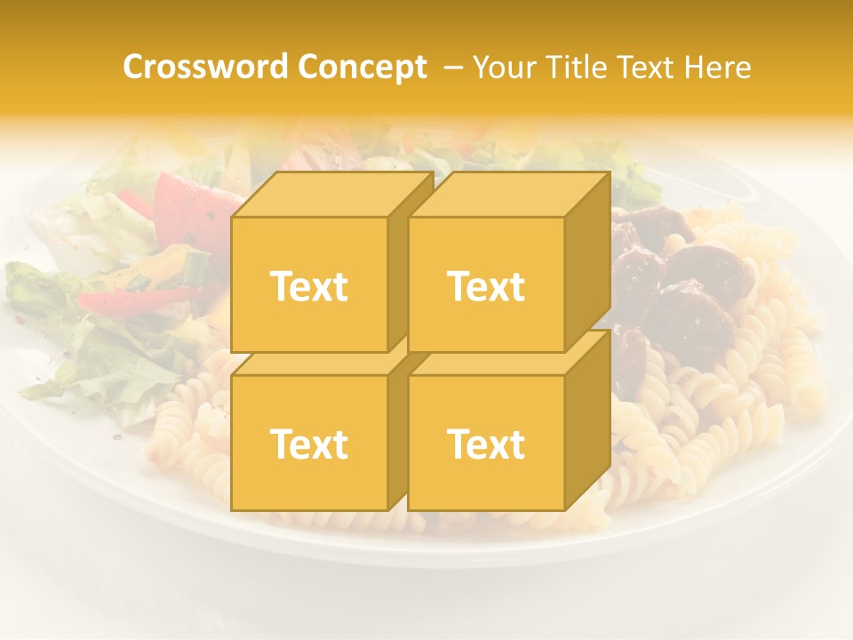 Garnish Tomato Dine PowerPoint Template