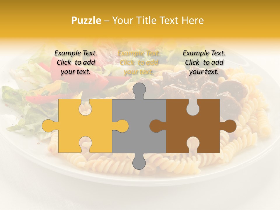 Garnish Tomato Dine PowerPoint Template