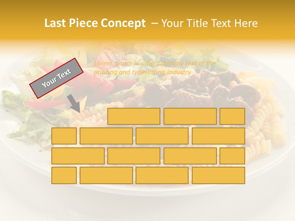 Garnish Tomato Dine PowerPoint Template