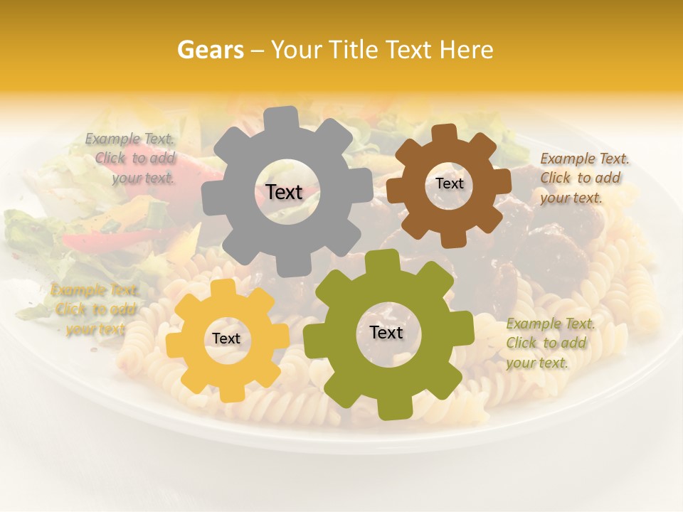 Garnish Tomato Dine PowerPoint Template