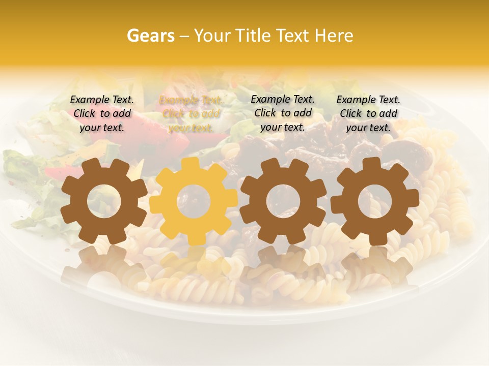 Garnish Tomato Dine PowerPoint Template