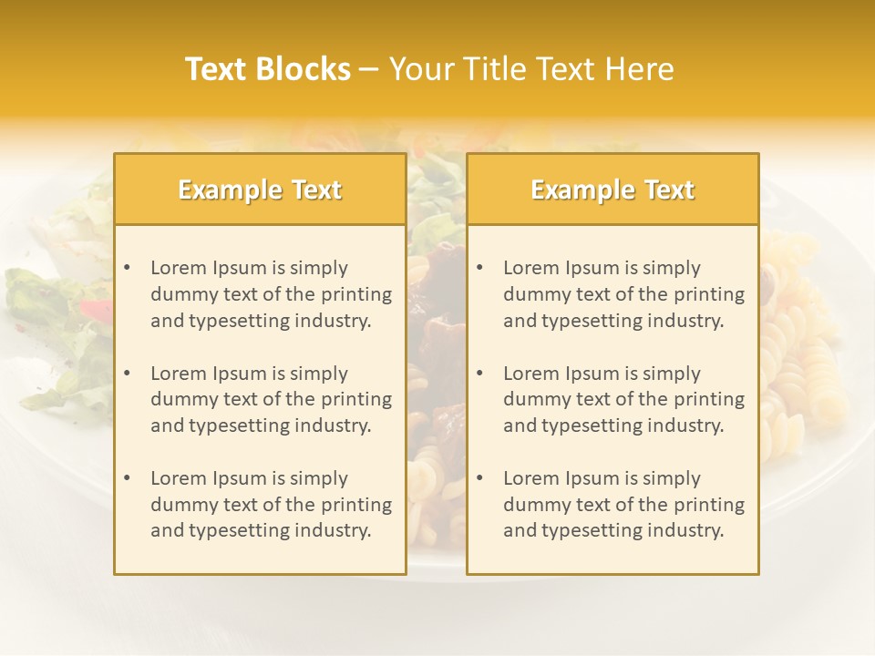 Garnish Tomato Dine PowerPoint Template