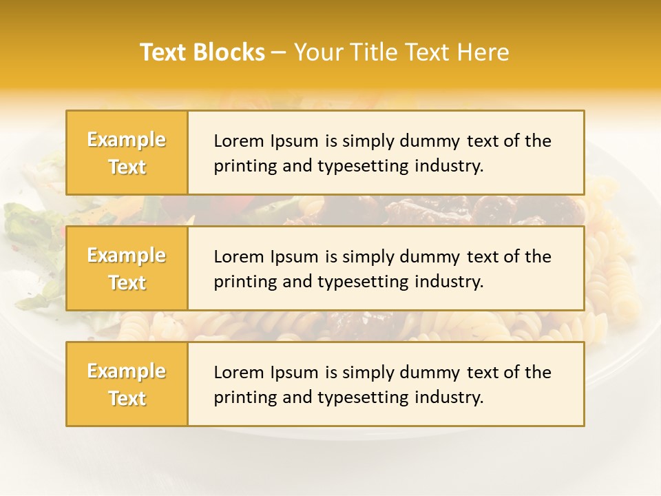 Garnish Tomato Dine PowerPoint Template