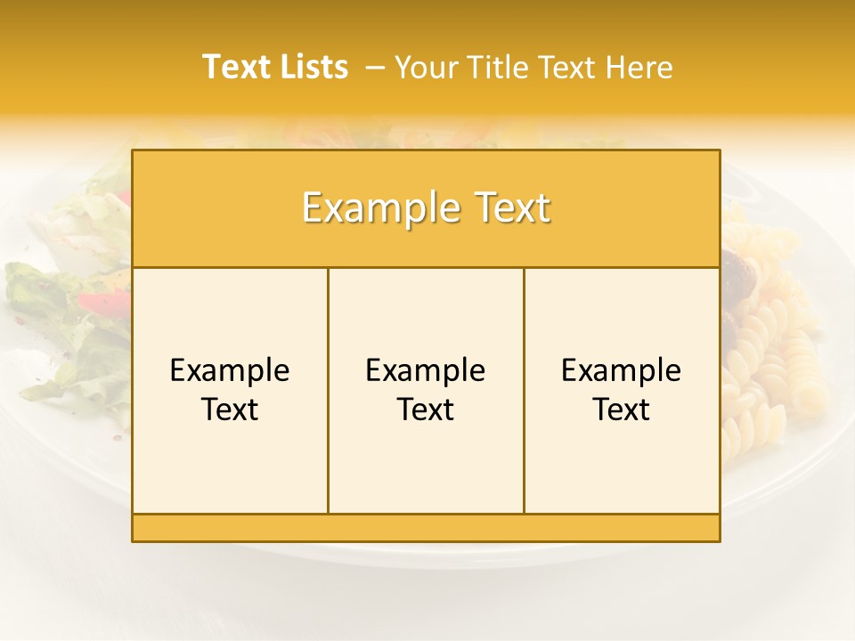 Garnish Tomato Dine PowerPoint Template