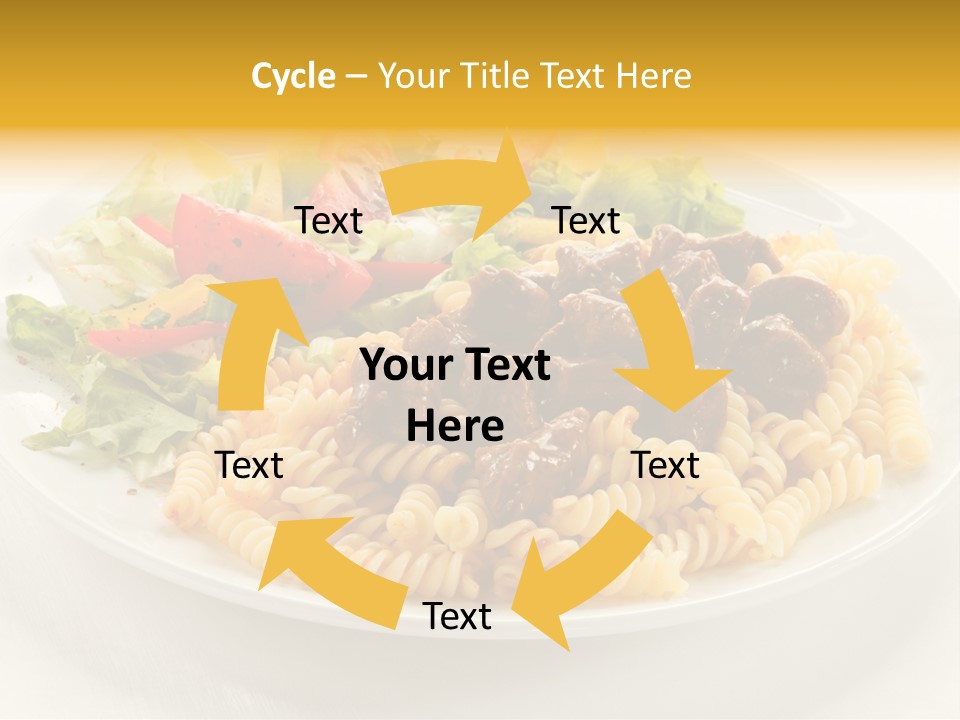 Garnish Tomato Dine PowerPoint Template