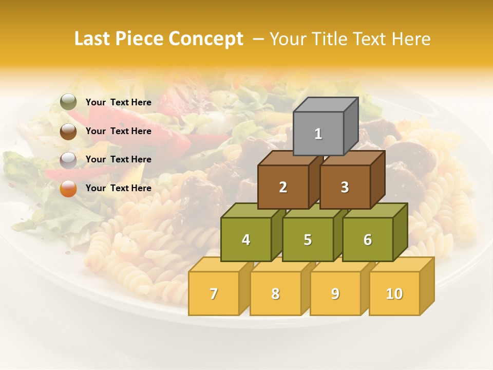 Garnish Tomato Dine PowerPoint Template