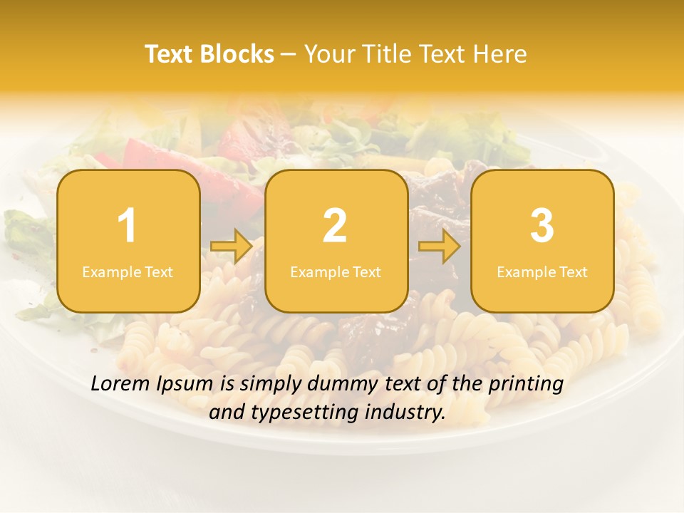 Garnish Tomato Dine PowerPoint Template