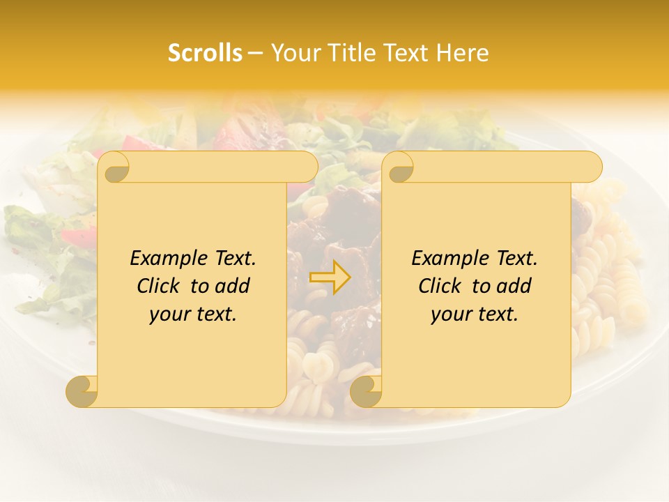 Garnish Tomato Dine PowerPoint Template
