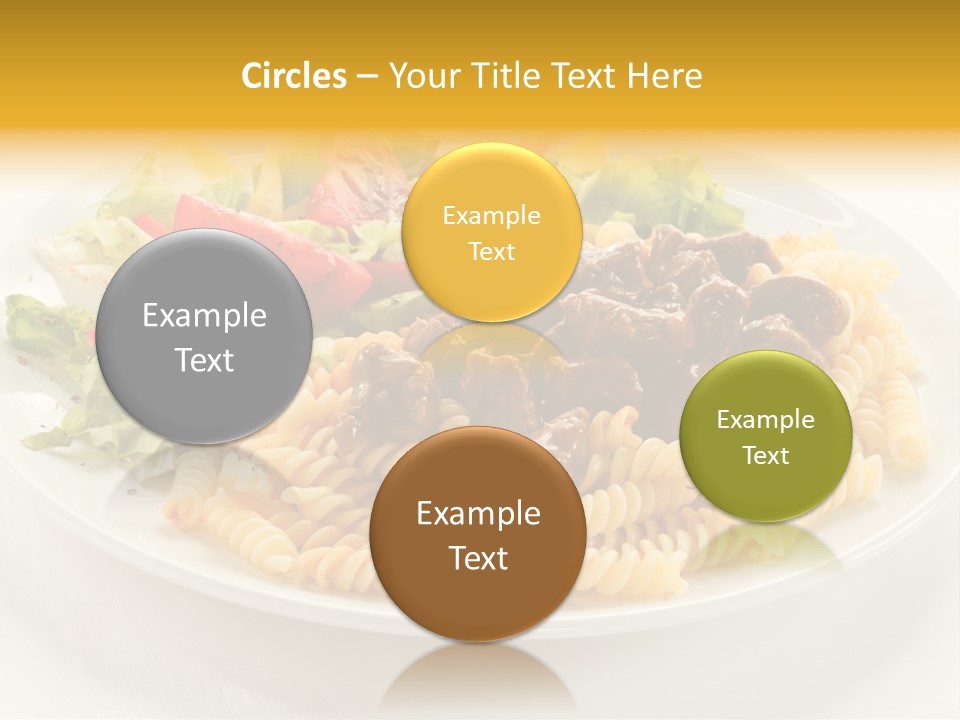 Garnish Tomato Dine PowerPoint Template