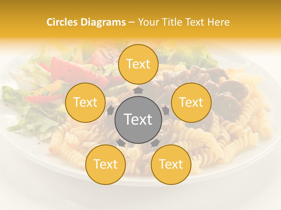 Garnish Tomato Dine PowerPoint Template