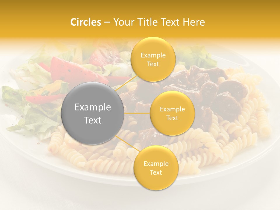 Garnish Tomato Dine PowerPoint Template