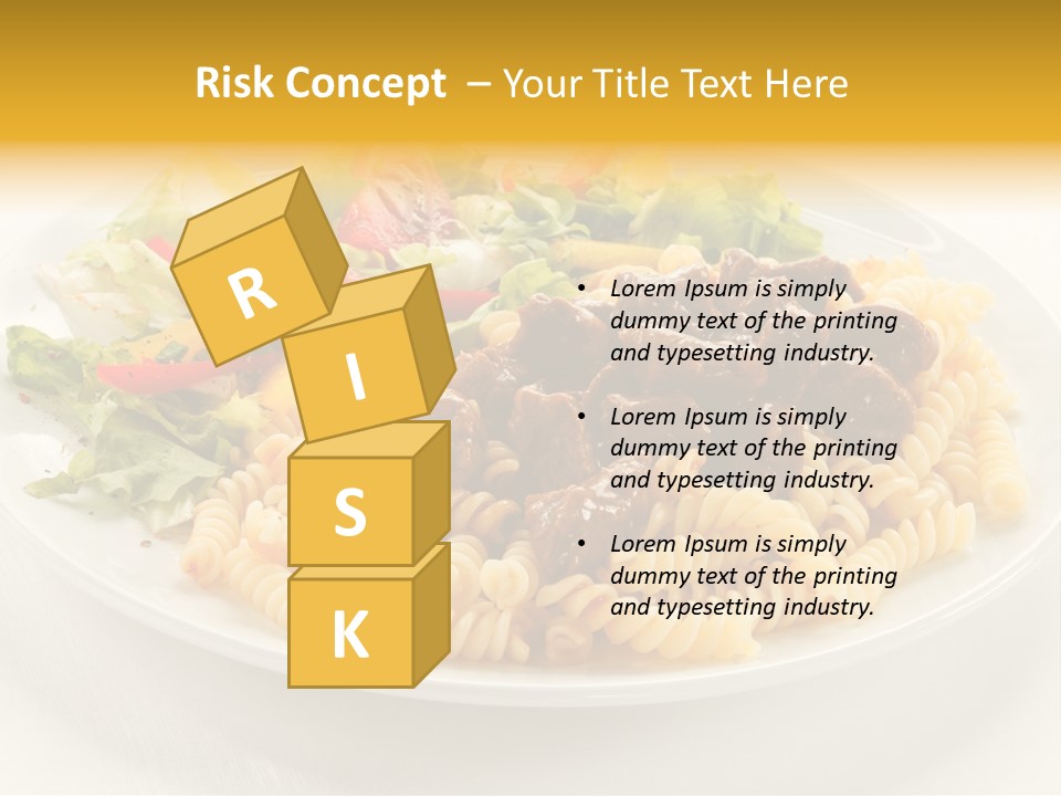 Garnish Tomato Dine PowerPoint Template