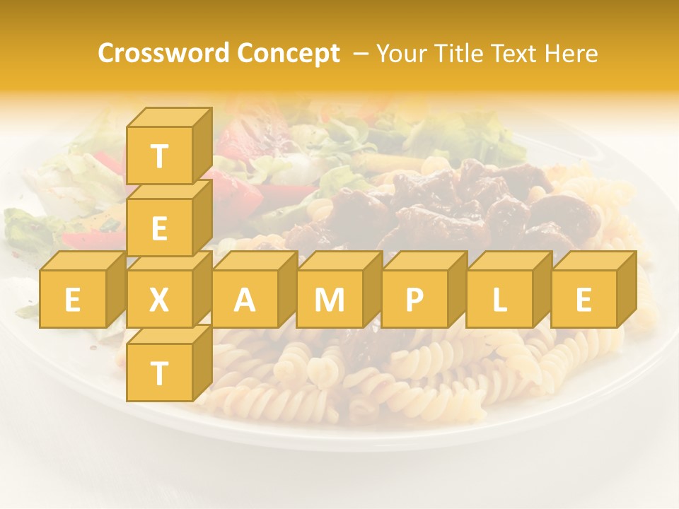 Garnish Tomato Dine PowerPoint Template