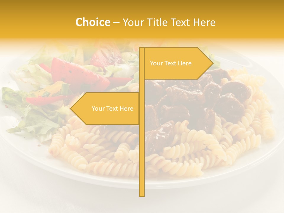 Garnish Tomato Dine PowerPoint Template