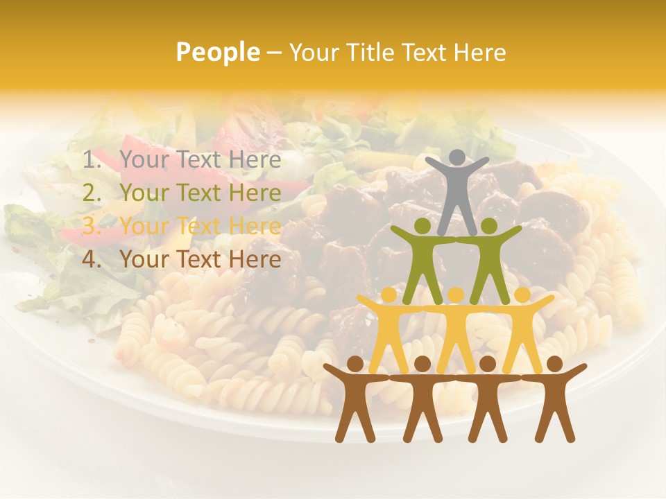 Garnish Tomato Dine PowerPoint Template