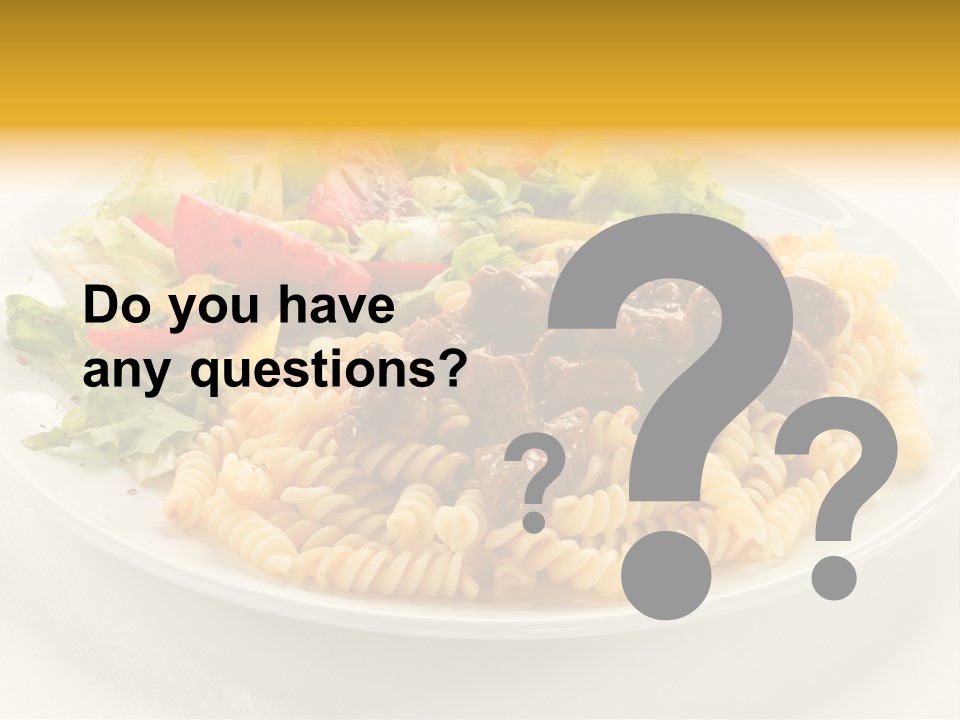 Garnish Tomato Dine PowerPoint Template