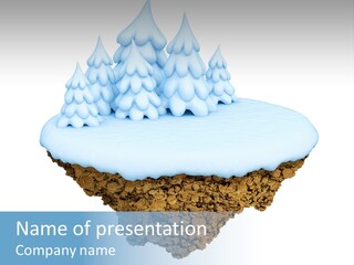 Little Nature Fir PowerPoint Template