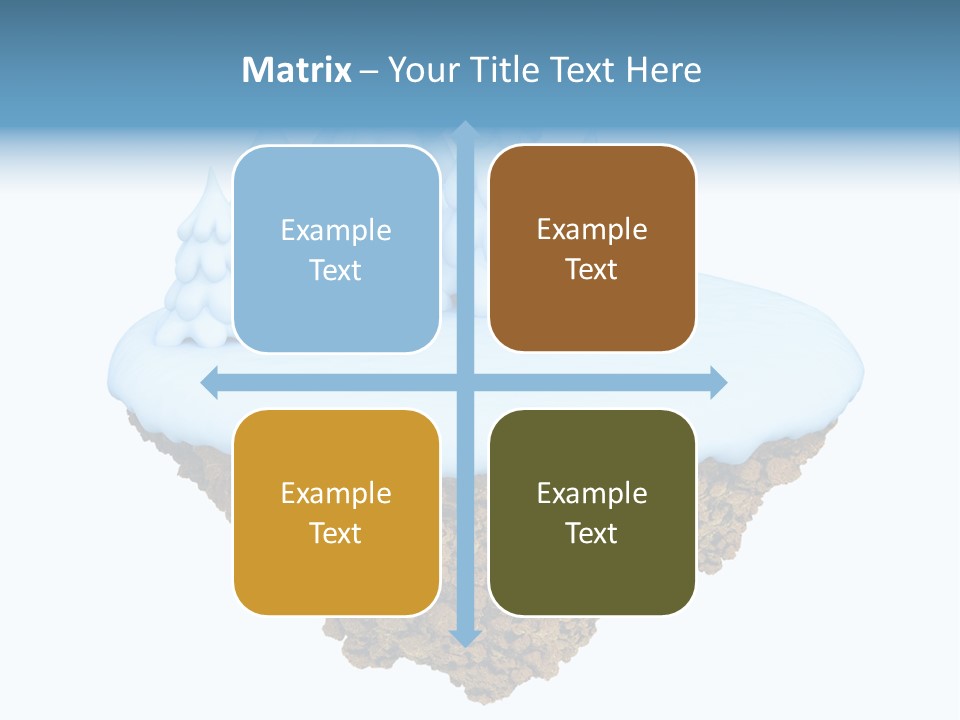 Little Nature Fir PowerPoint Template