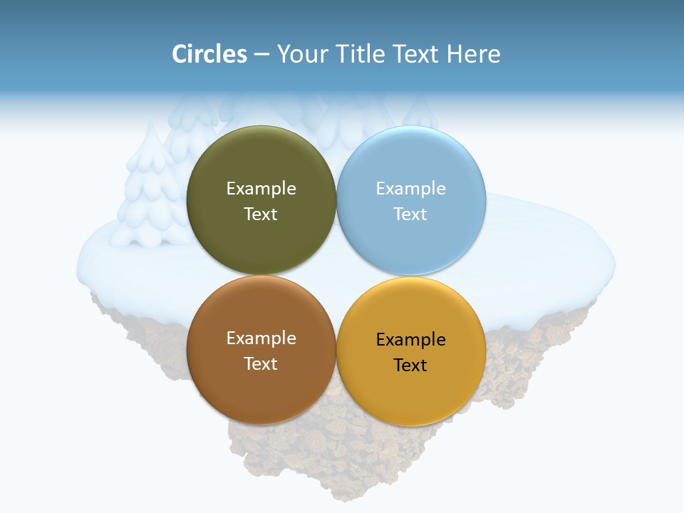 Little Nature Fir PowerPoint Template