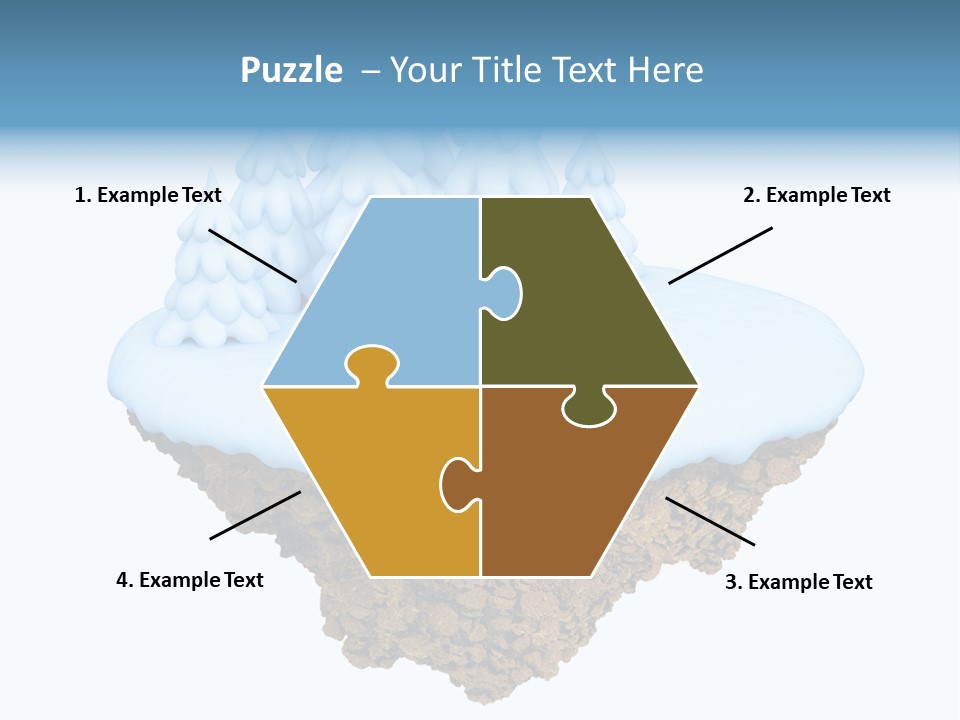 Little Nature Fir PowerPoint Template