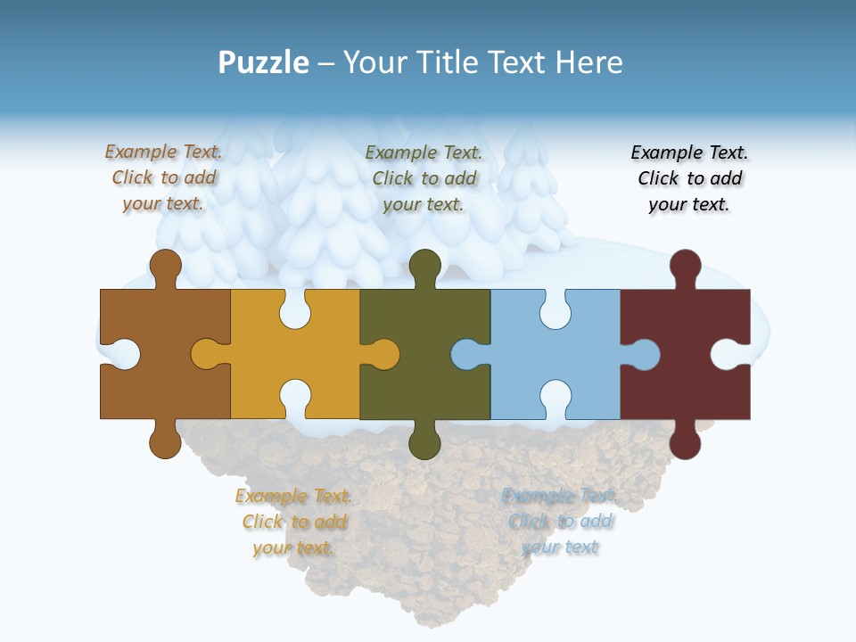 Little Nature Fir PowerPoint Template