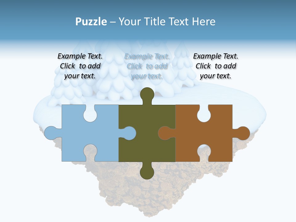 Little Nature Fir PowerPoint Template