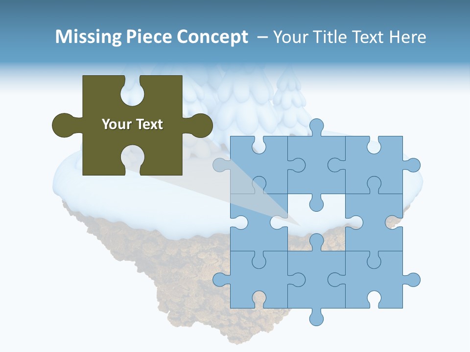 Little Nature Fir PowerPoint Template