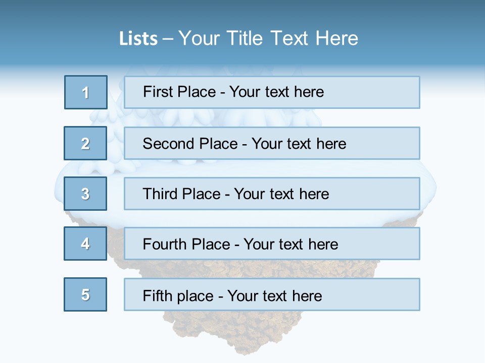 Little Nature Fir PowerPoint Template