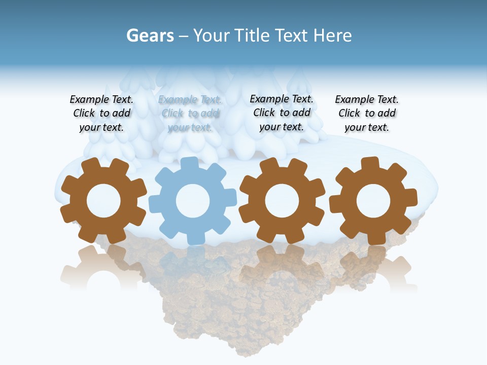 Little Nature Fir PowerPoint Template