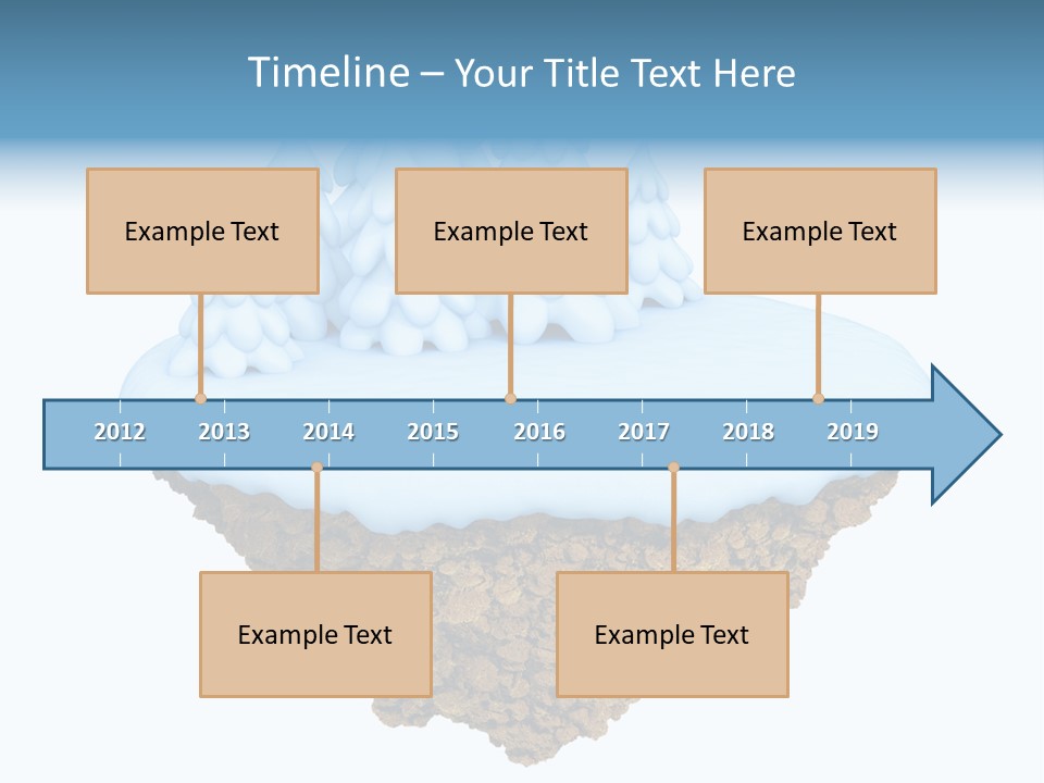 Little Nature Fir PowerPoint Template