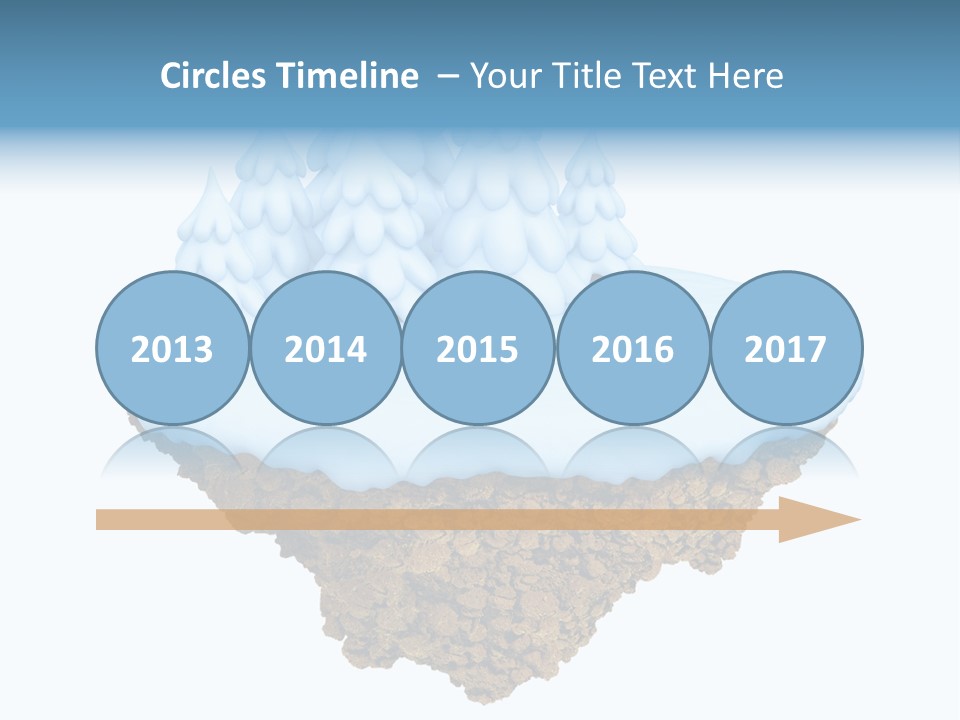 Little Nature Fir PowerPoint Template