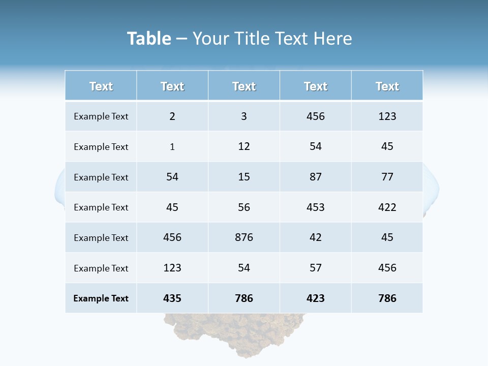 Little Nature Fir PowerPoint Template