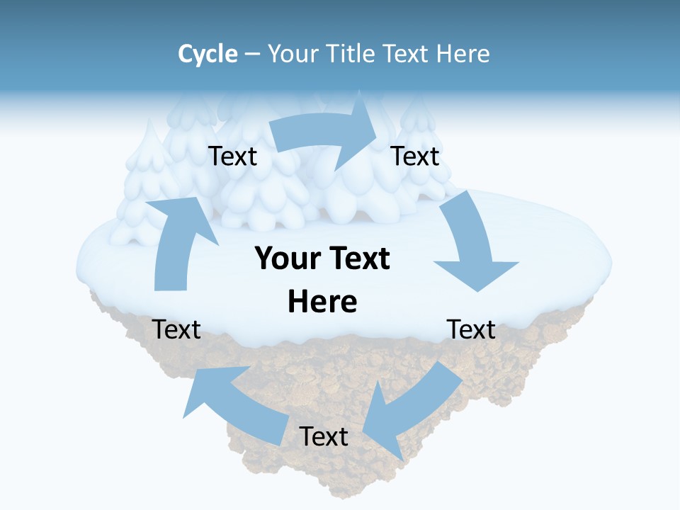 Little Nature Fir PowerPoint Template