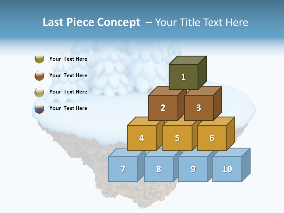 Little Nature Fir PowerPoint Template